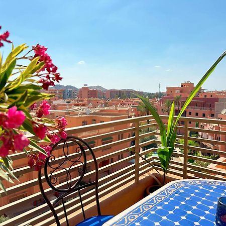 Appart Majorelle Terrasse Wifi Centre Ville Marrakesch Exterior foto
