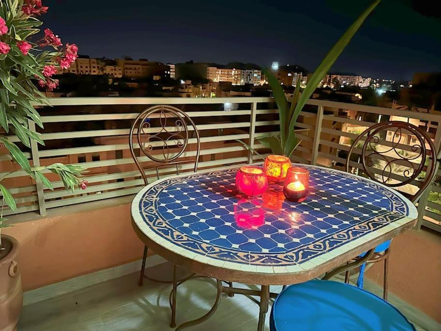 Appart Majorelle Terrasse Wifi Centre Ville Marrakesch Exterior foto